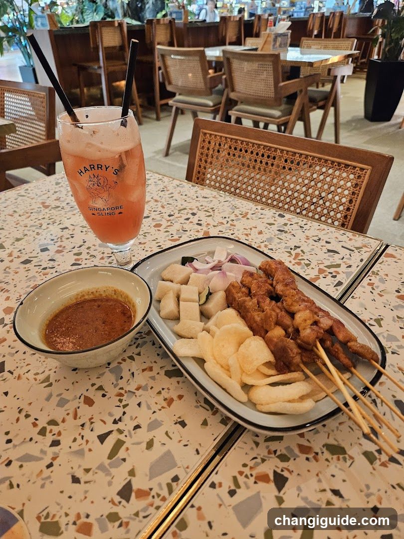 Food and Drink at Harry's Singapore