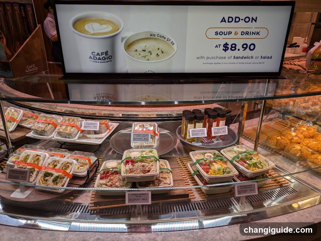 Café Adagio Food Display