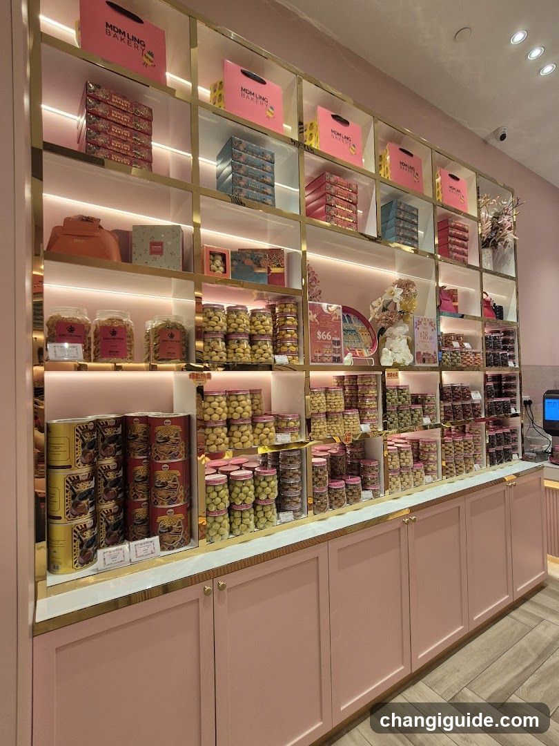 Momming Bakery Interior Display