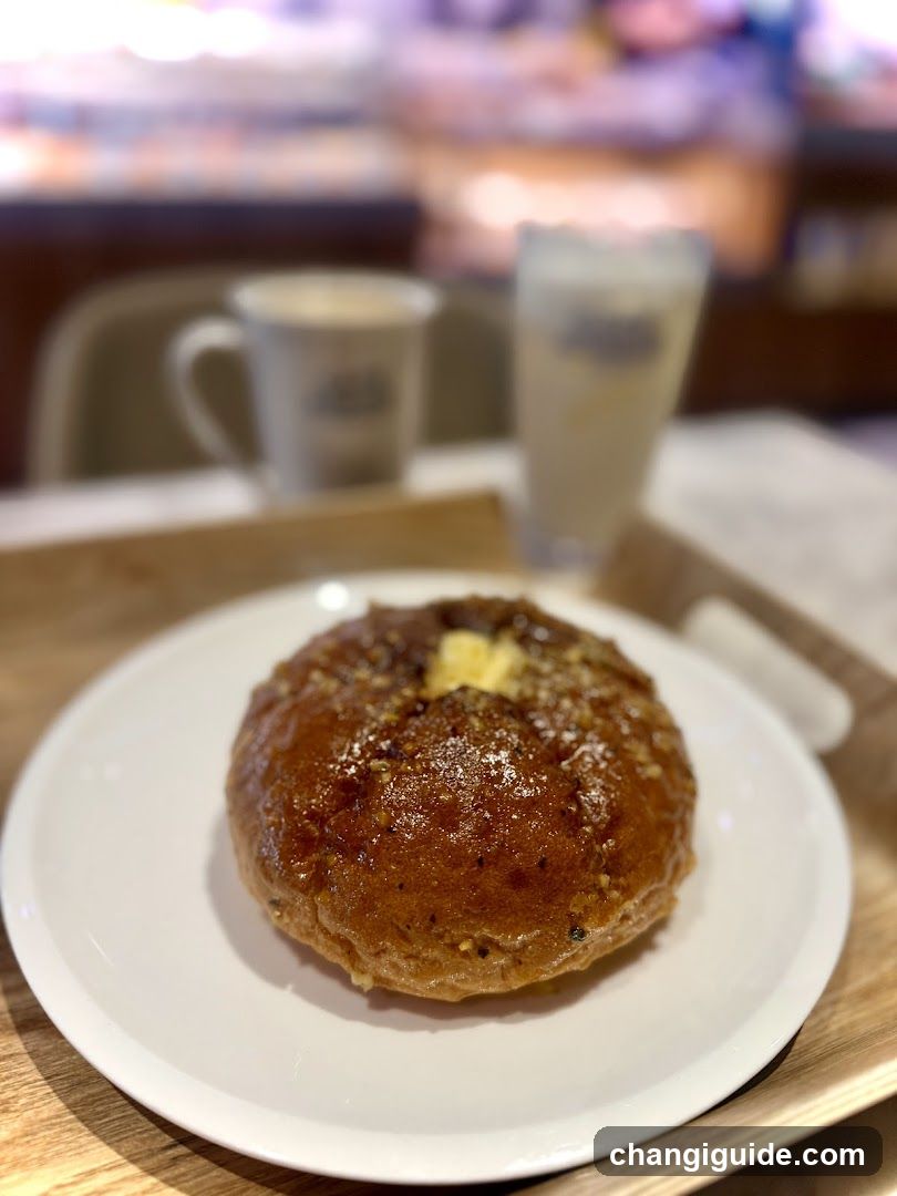 Donut with Butter and Coffee