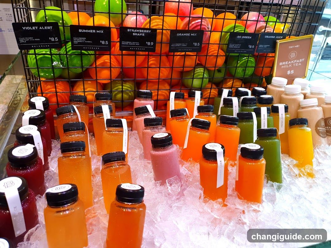 Fresh Juice Display