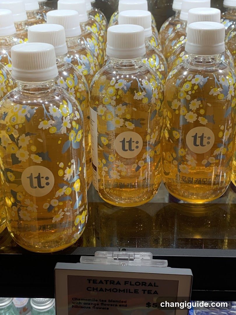 Teatra Floral Chamomile Tea Display