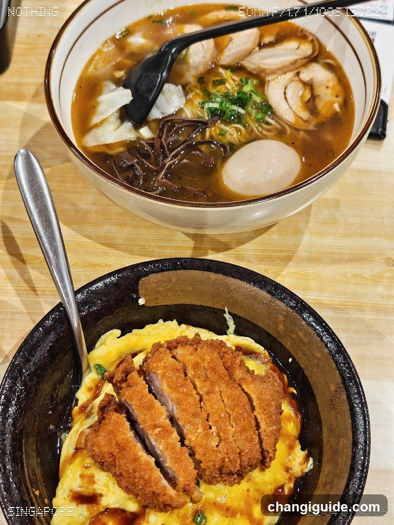Ramen and Katsu Don Bowls