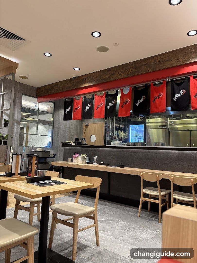 Wok Kitchen Interior
