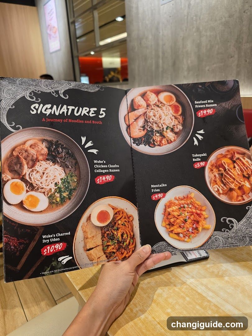 Signature 5 Menu