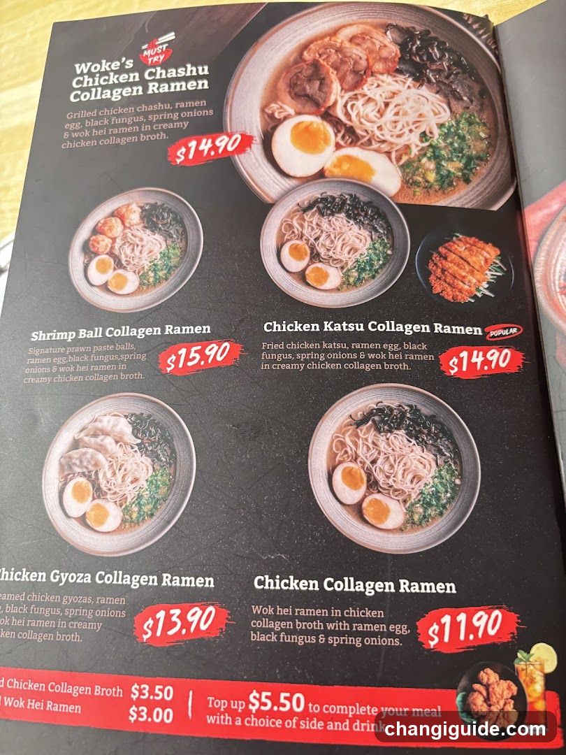 Ramen Menu Page