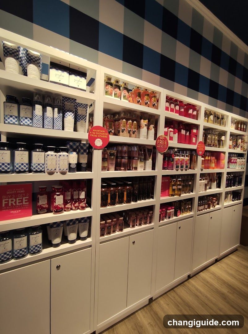 Bath & Body Works Store Interior