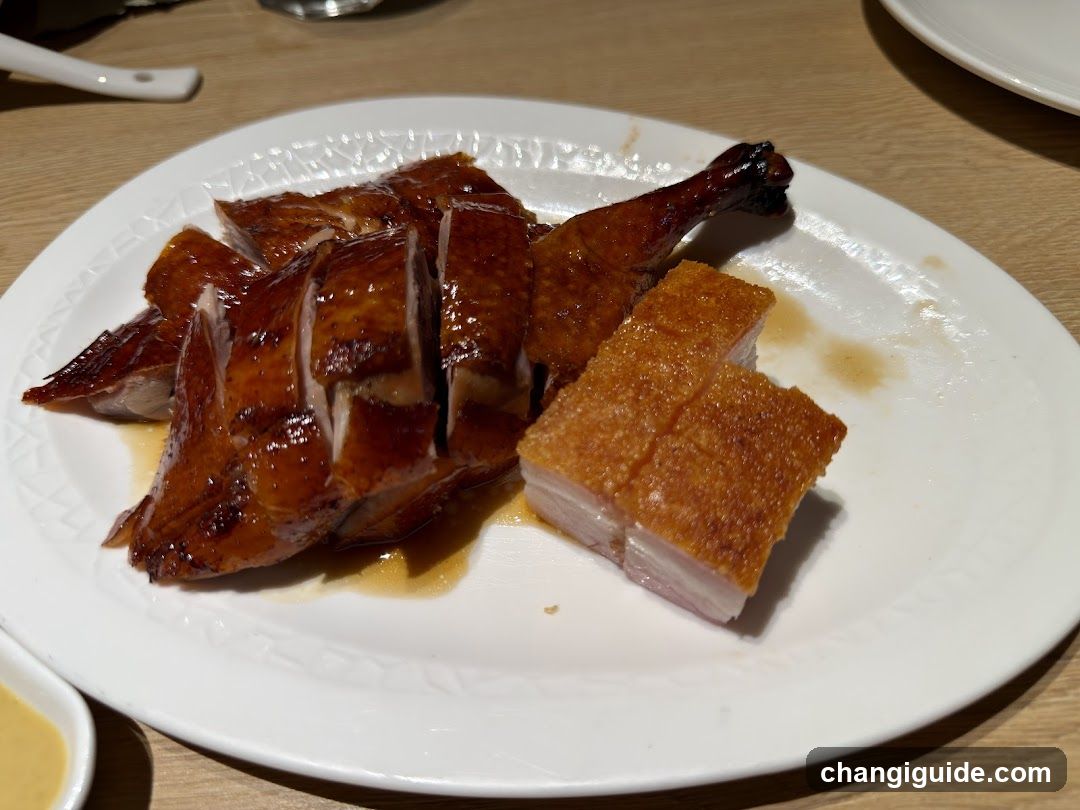 Roasted Duck and Pork Belly