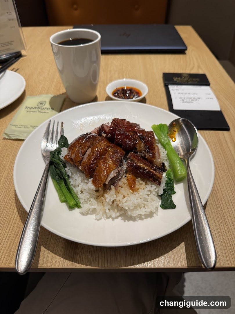 Roast Chicken Rice Meal