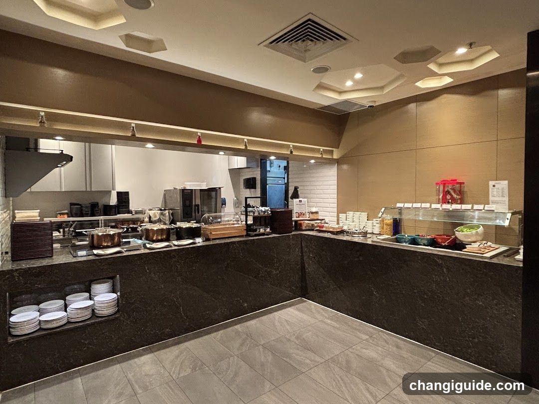 Buffet Kitchen Interior