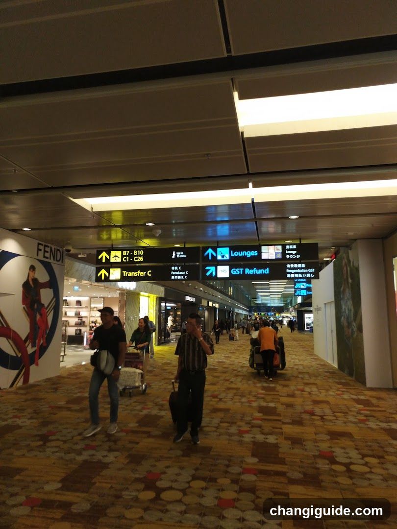 Airport Terminal Corridor