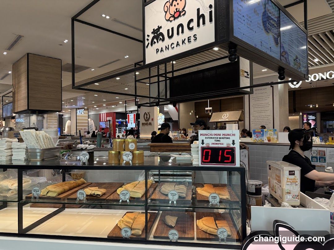 Munchi Pancakes Counter