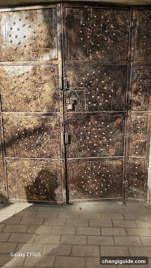 Old Metal Door