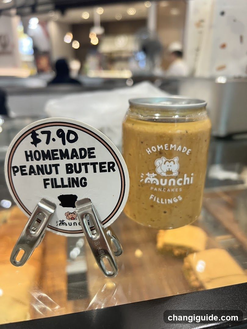 Peanut Butter Filling Display