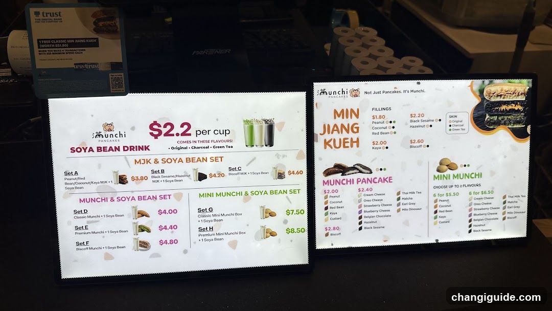 Munchi Menu Display