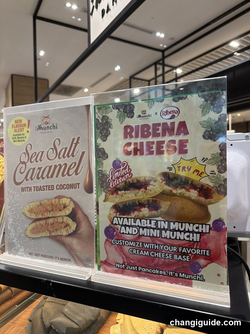 Munchi Pancakes Display