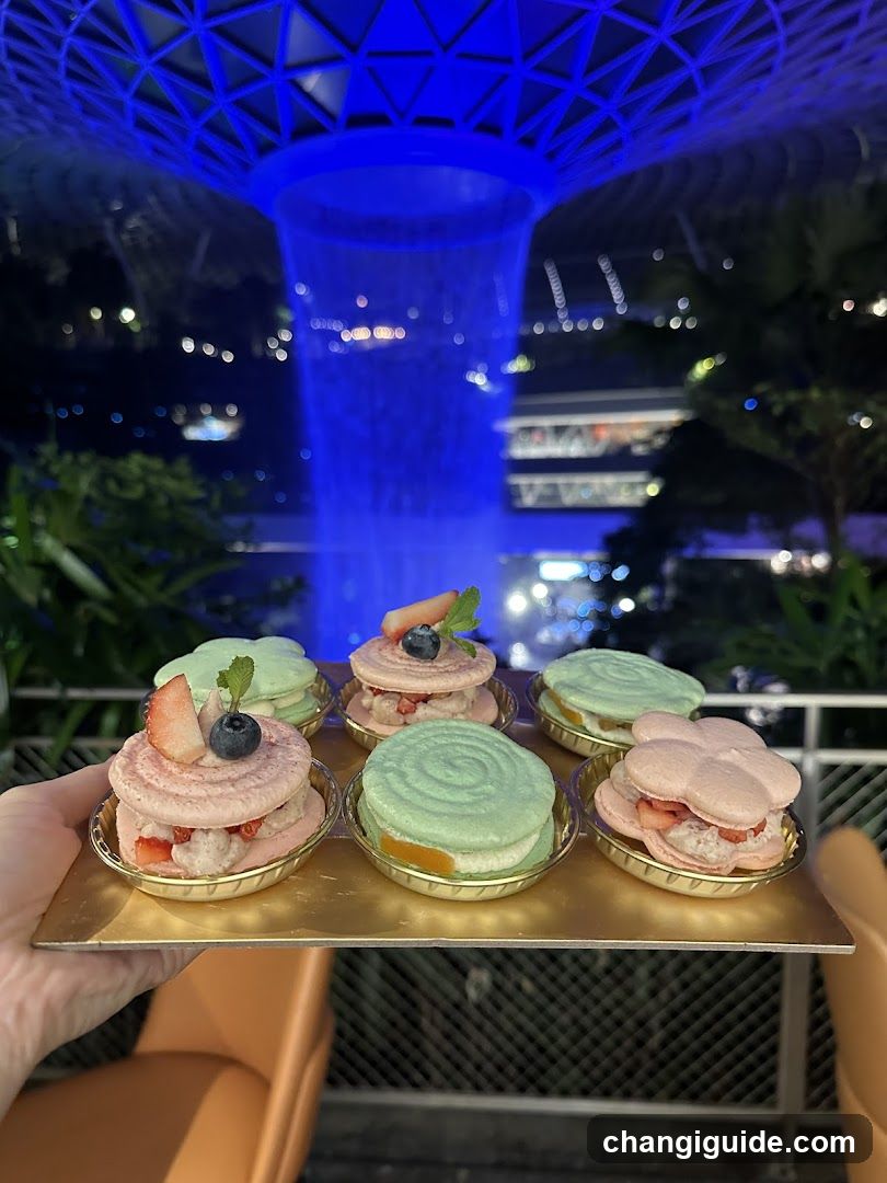 Dessert Platter at Night