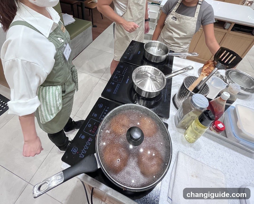 Cooking Class or Food Preparation Scene