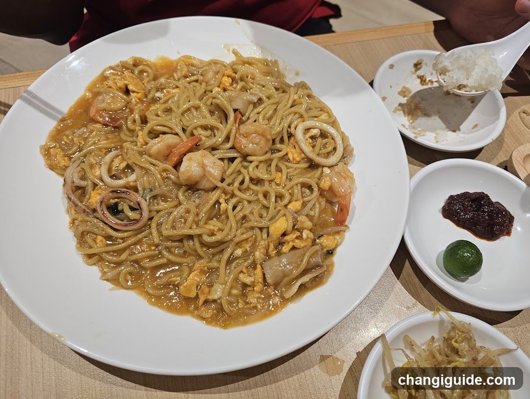 Noodle Dish with Seafood