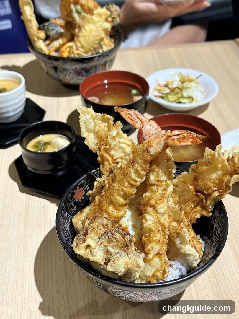 Tempura Rice Bowl Meal