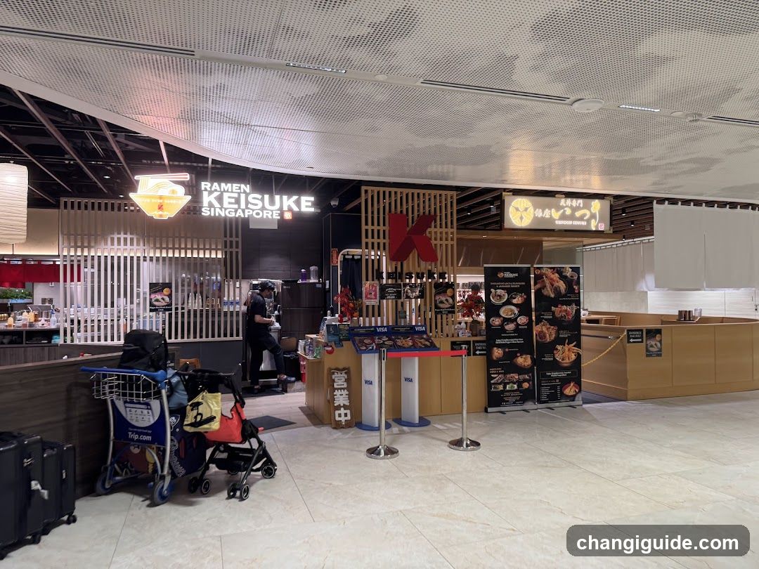 Ramen Keisuke Singapore Interior View