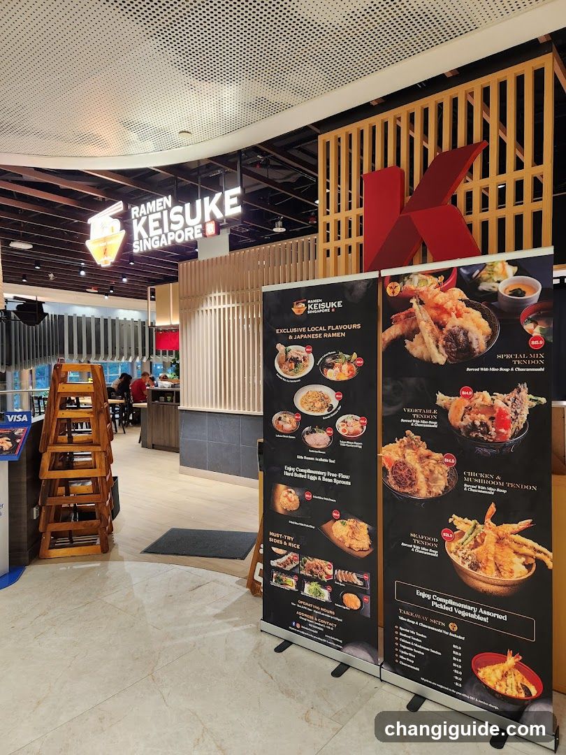 Ramen Keisuke Singapore Interior View