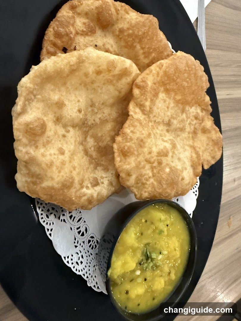 Fried Snacks with Chutney