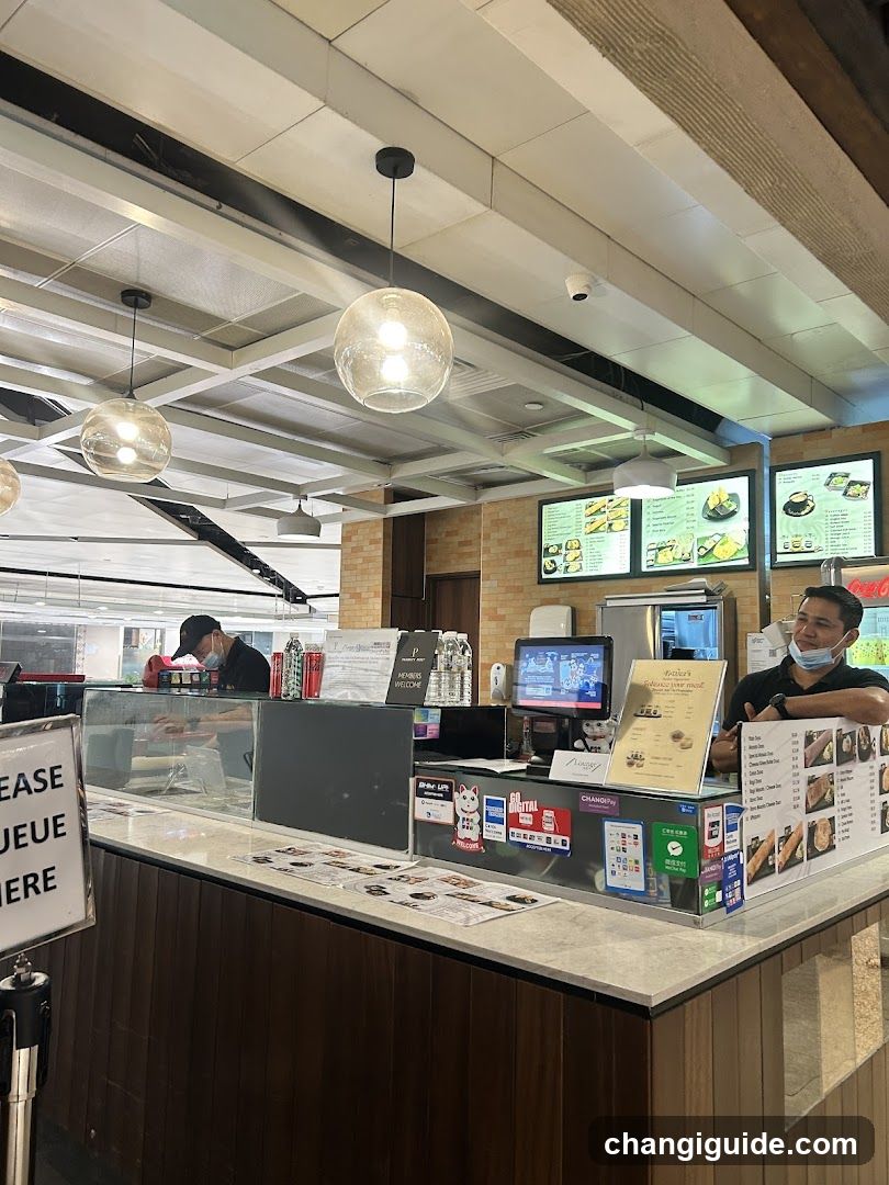 Food Counter Interior