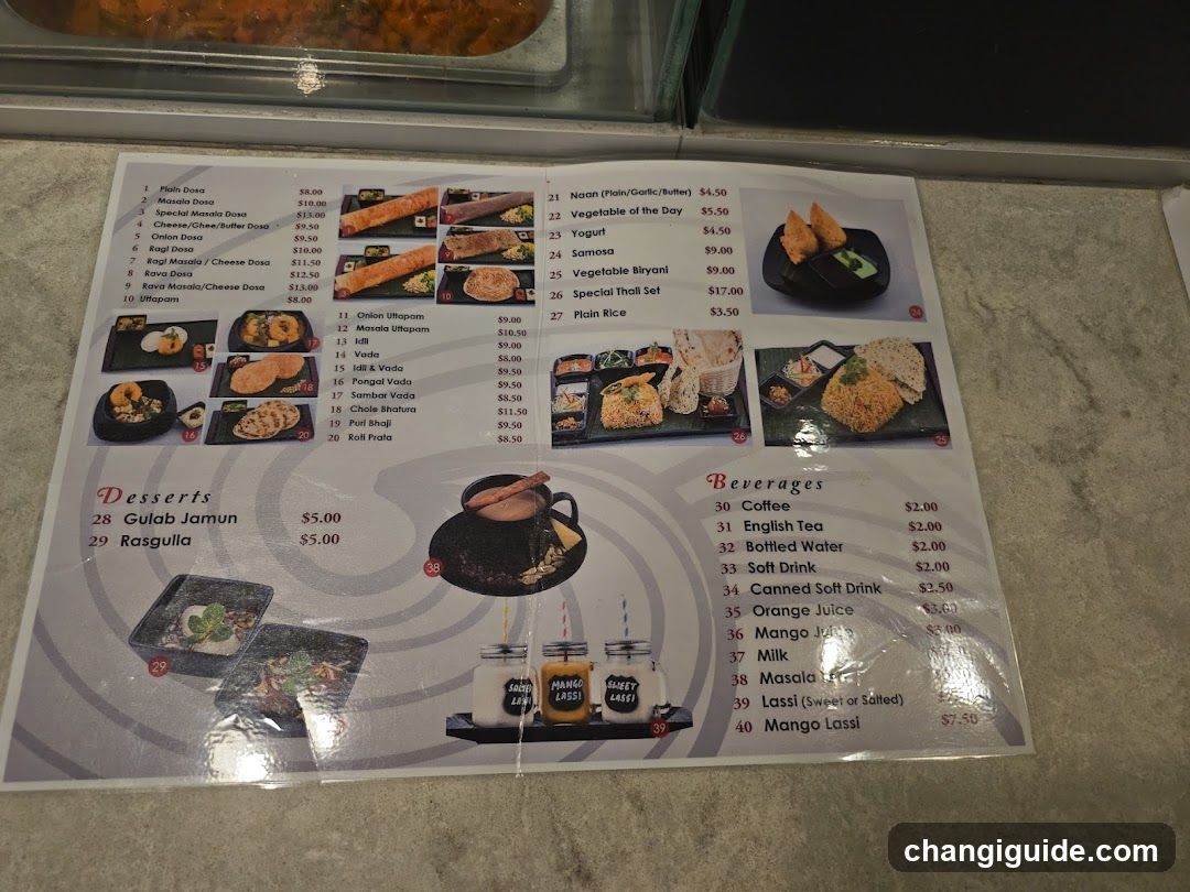Dining Menu