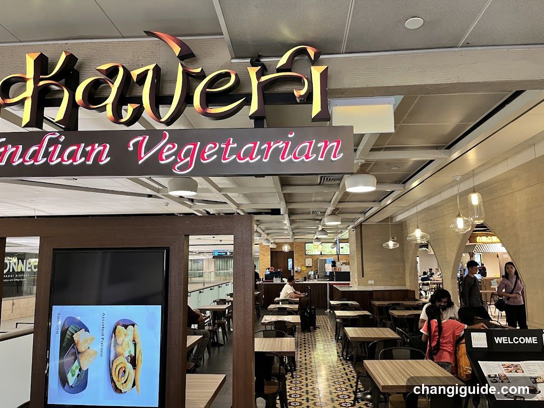Kaveri Indian Vegetarian Restaurant Interior
