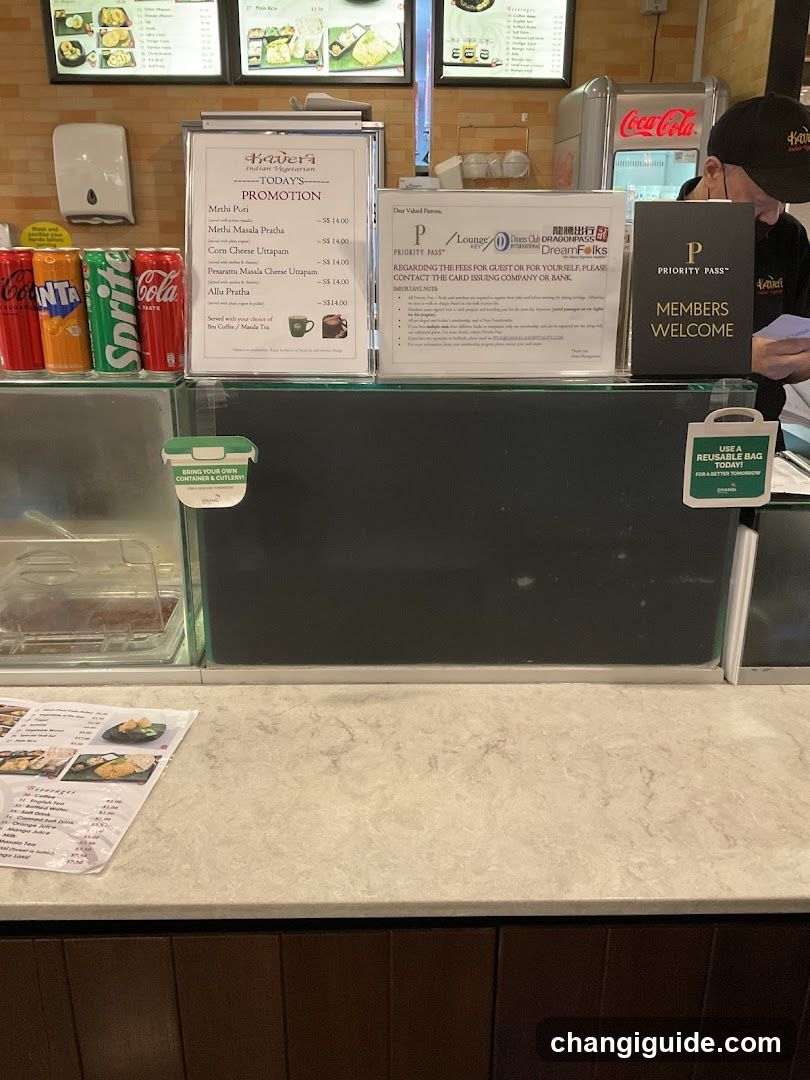 Food Counter Display