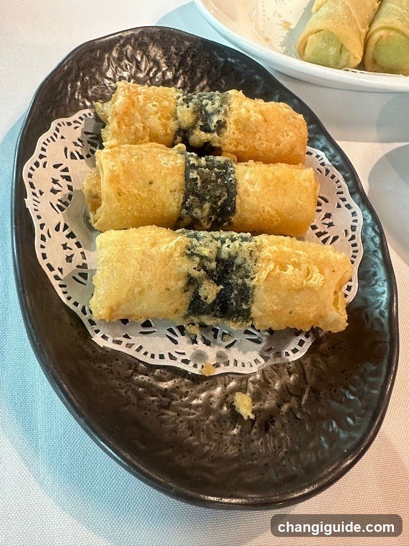Fried Spring Rolls with Nori
