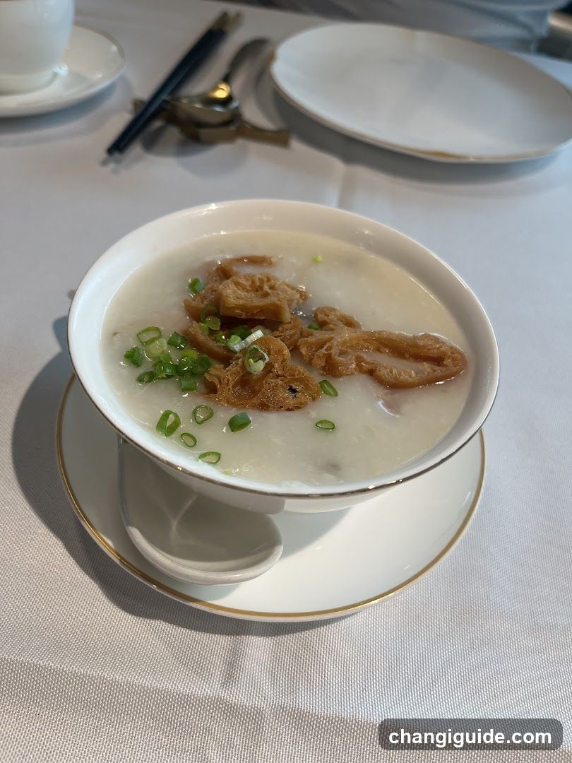 Congee with Tofu and Scallions