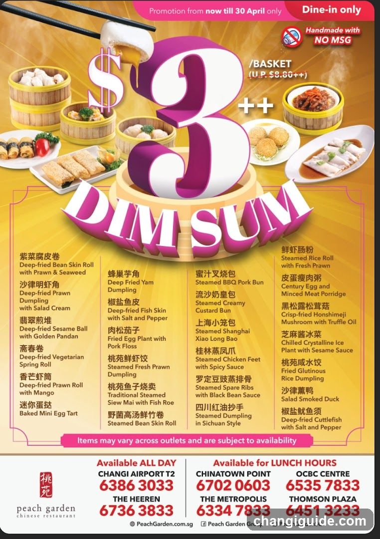 $3 Dim Sum Flyer