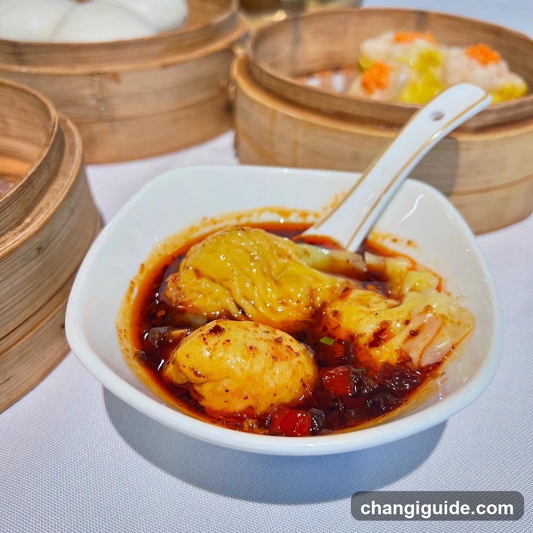 Dumpling with Chili Oil