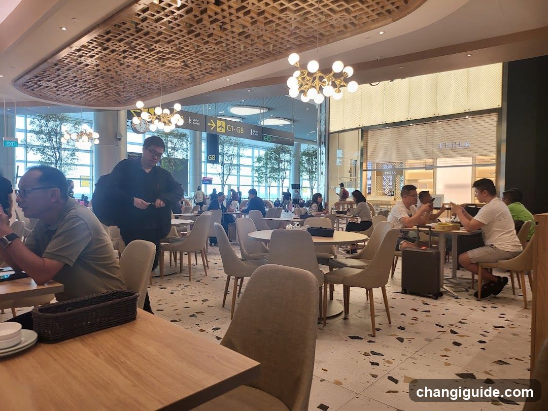 Airport Dining Area
