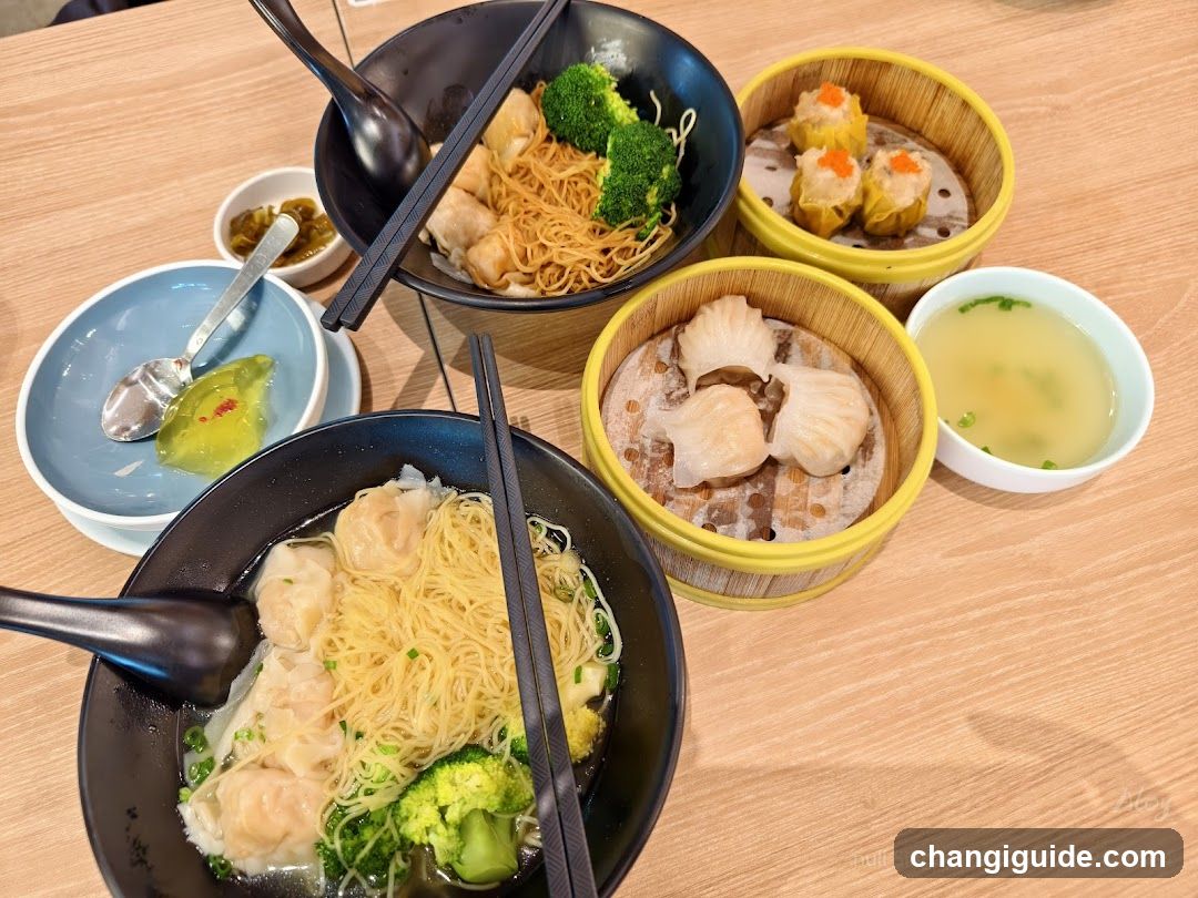 Dim Sum and Noodle Meal
