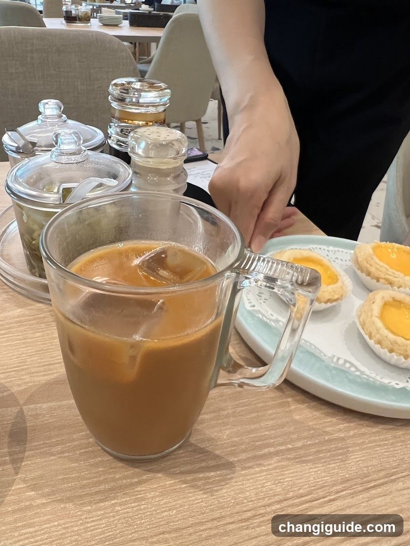 Coffee and Egg Tart