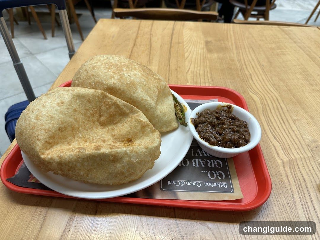 Indian Street Food Meal