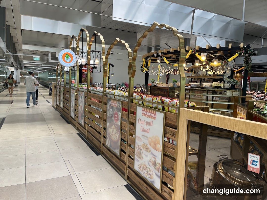 Food Stall Display in Mall