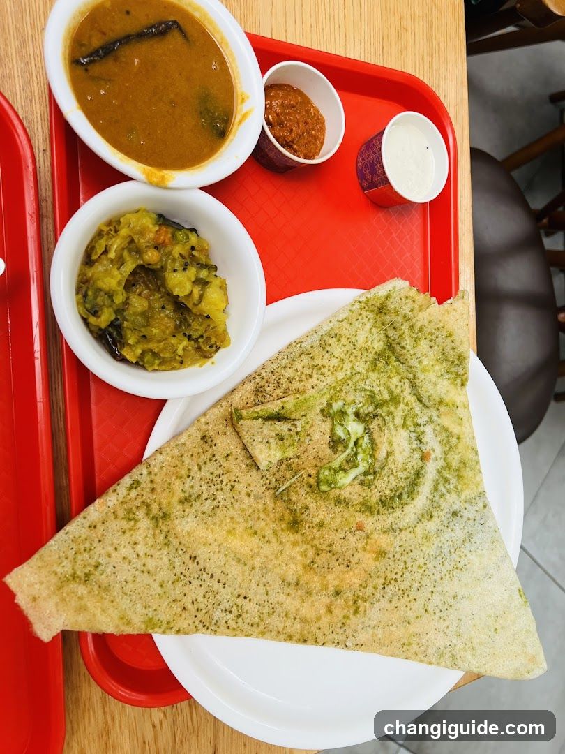 Dosa Meal Tray