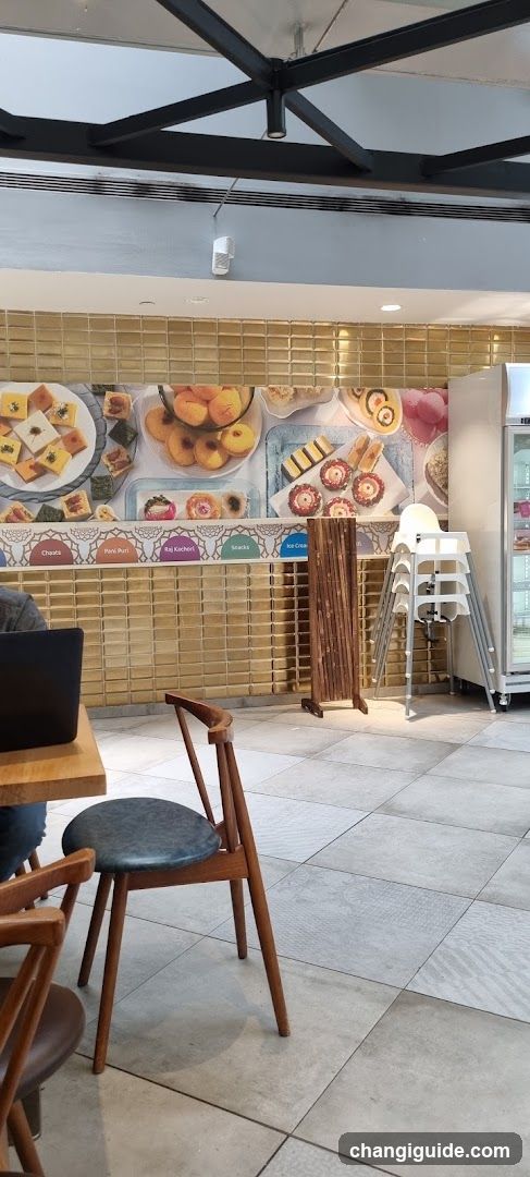 Interior of a cafe or bakery