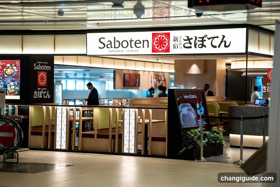 Saboten Japanese Cutlet Restaurant Interior