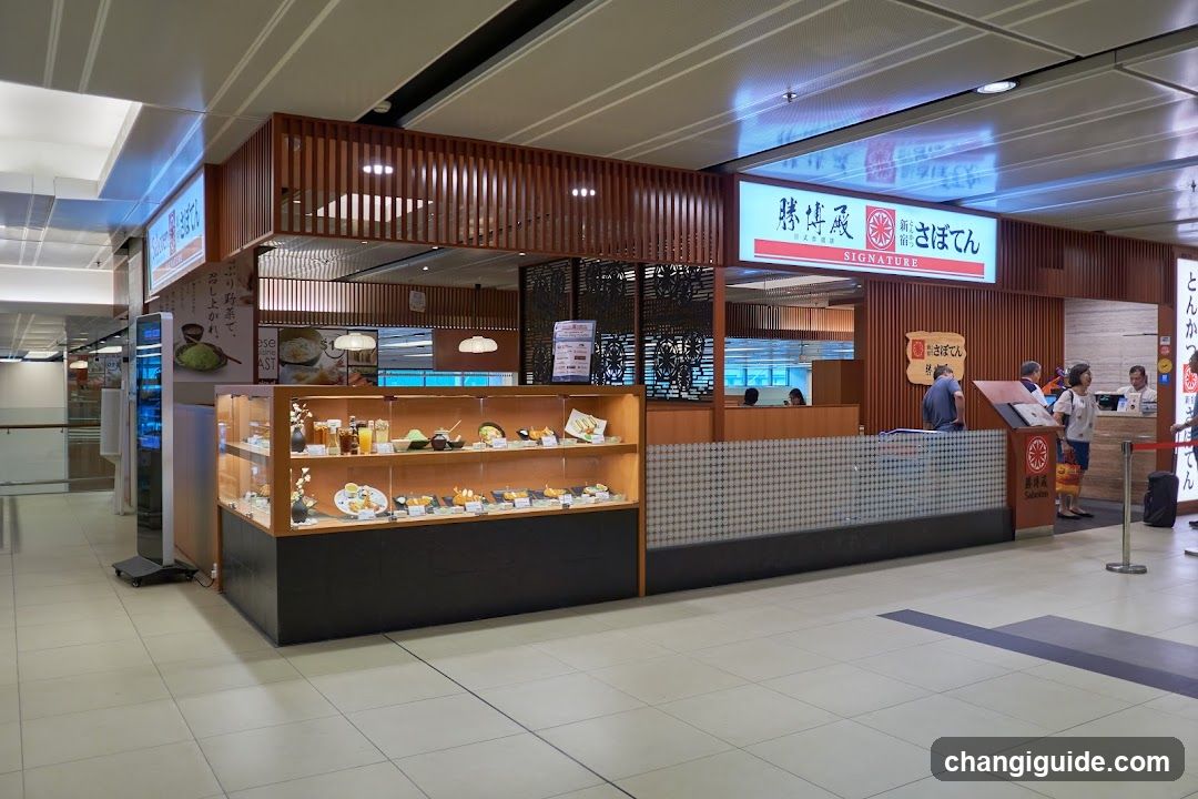 Sashimi and Sushi Display Counter