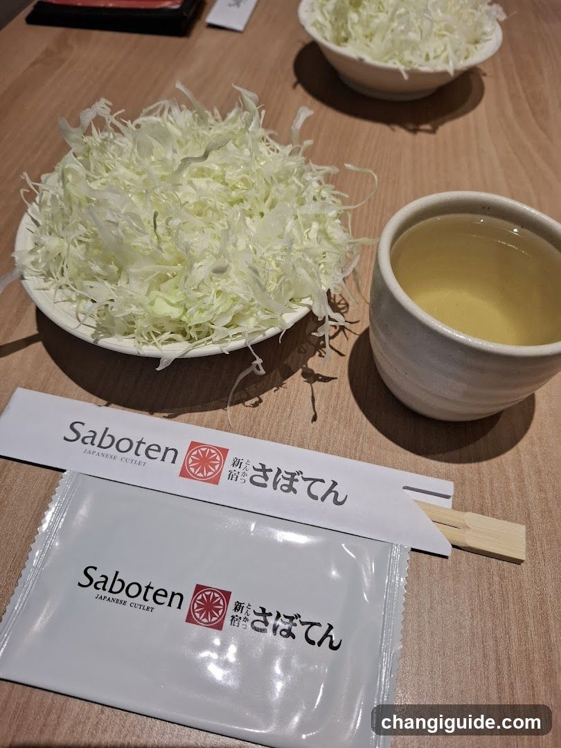 Saboten Chopsticks and Cabbage