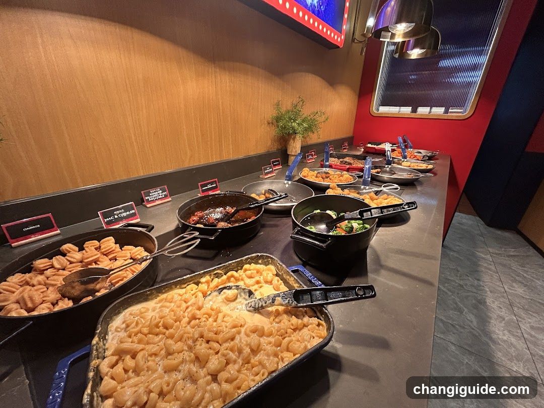 Buffet Food Display