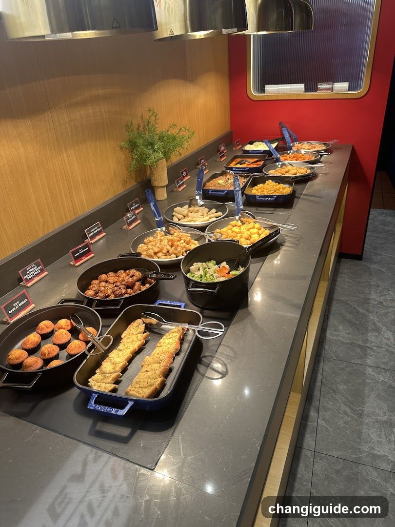 Buffet Food Display