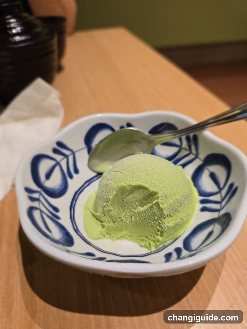 Matcha Ice Cream Bowl