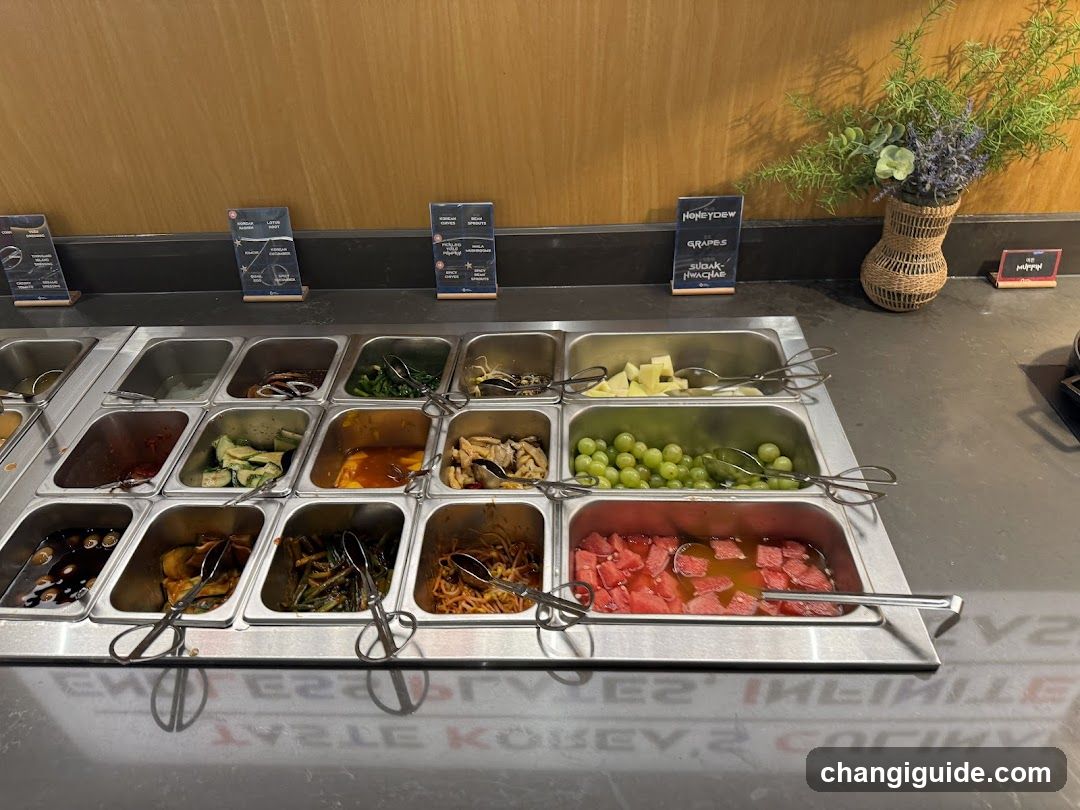 Buffet Food Display