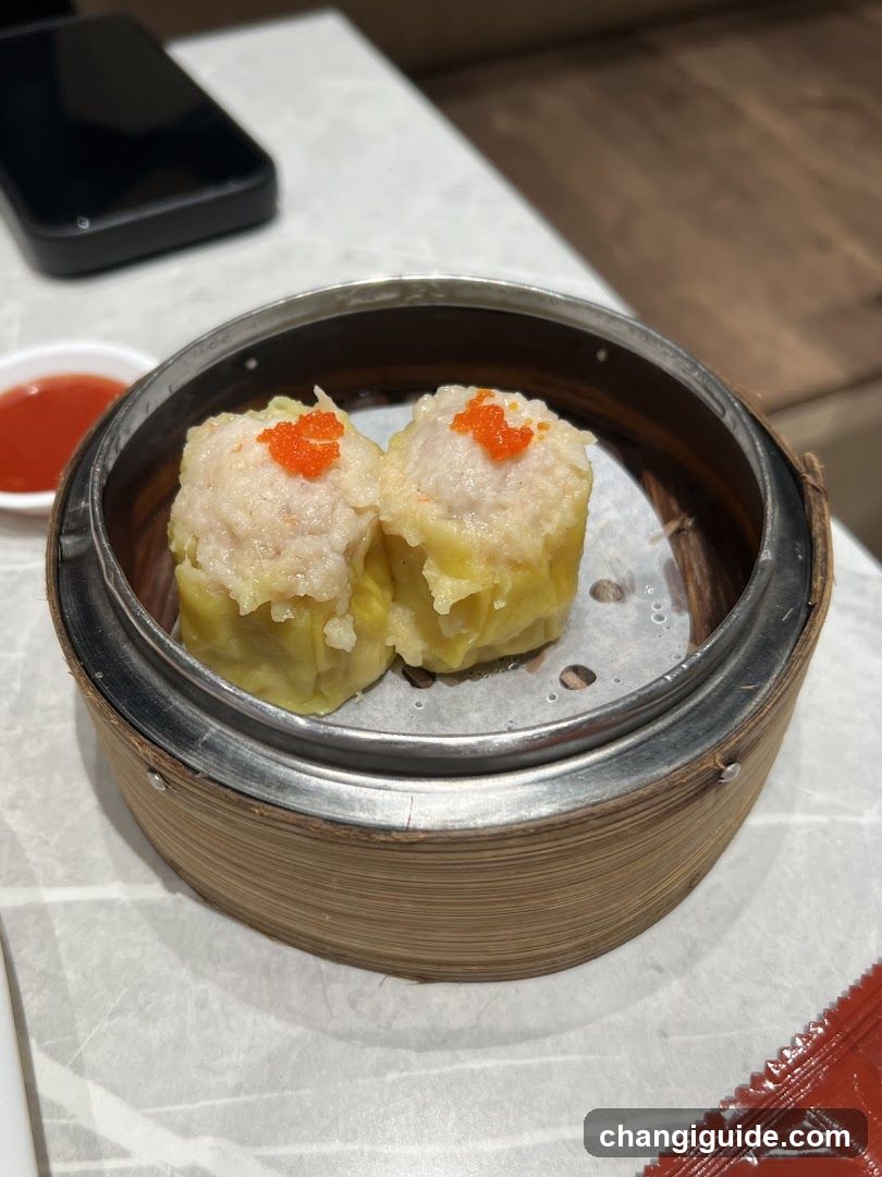 Dim Sum in Bamboo Steamer